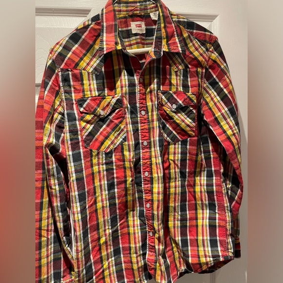 Levi’s checked western shirt - Picture 3 of 6